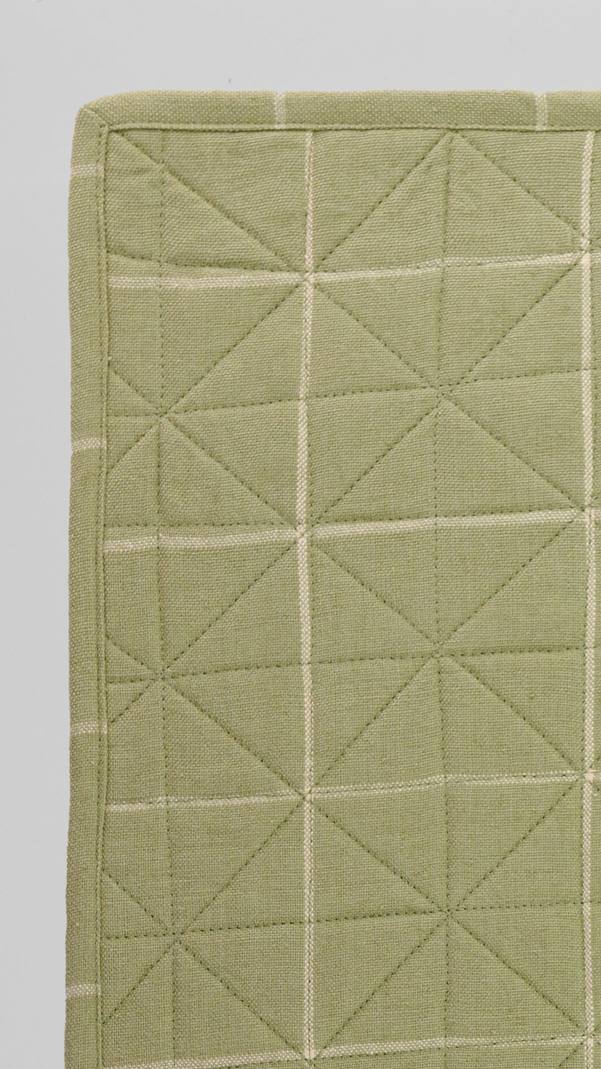 SET OF 2 - RECTANGULAR GREEN PLACEMATS