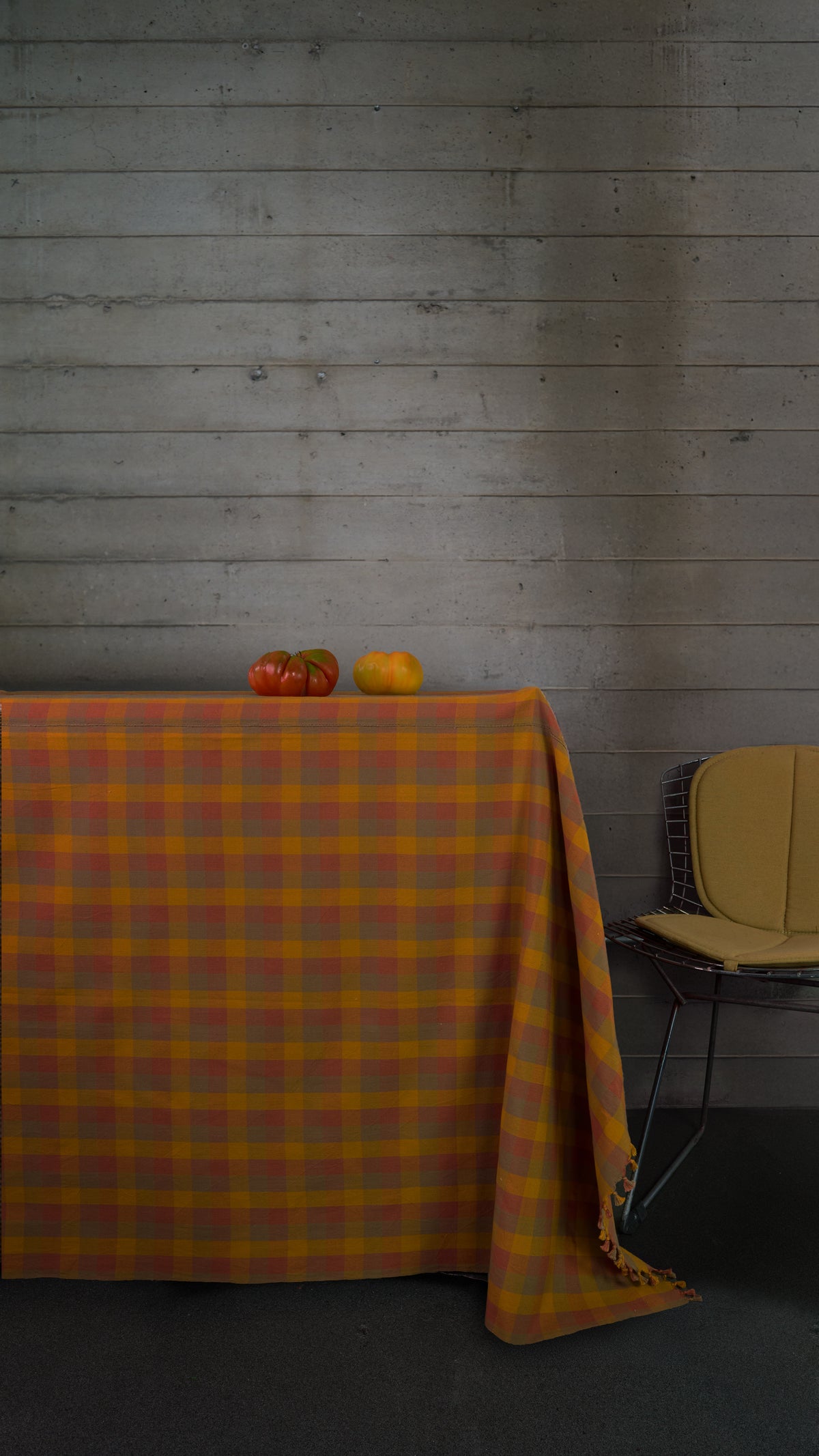 MANTEL GRANDE NARANJA