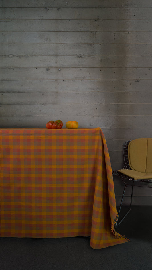 MANTEL GRANDE NARANJA