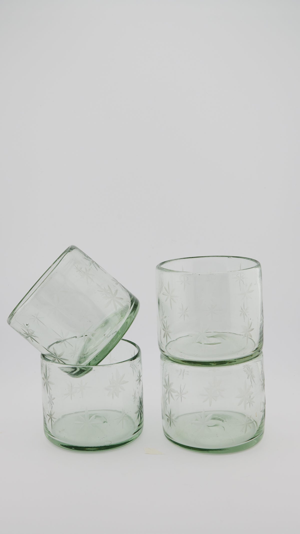 SET DE 4 - VASO CHICO ESTRELLAS