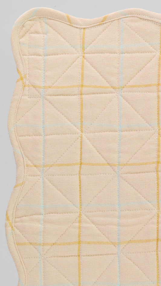 SET DE 2- INDIVIDUAL NUBE CREMA