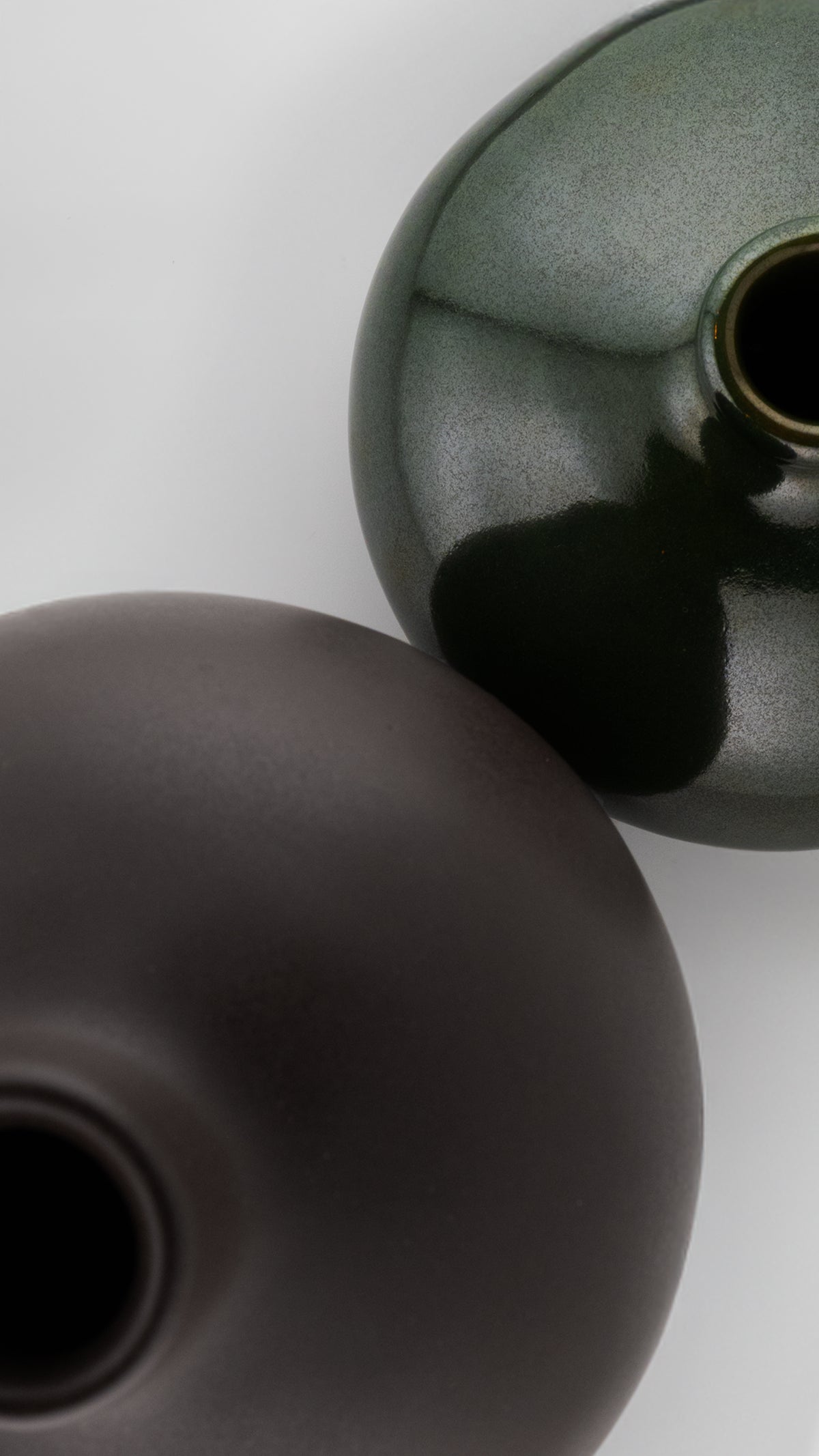 SET 11 – JARRONES VERDE SERRANO Y CHOCOLATE - By Saudara